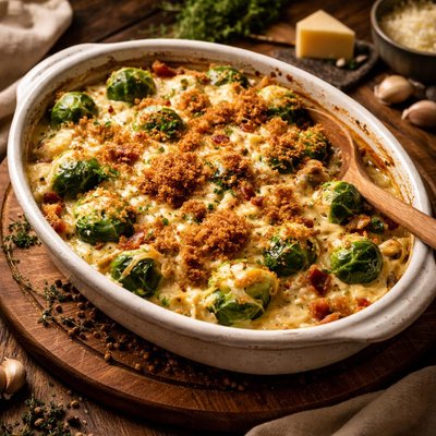 Image of Brussels Sprouts Gratin