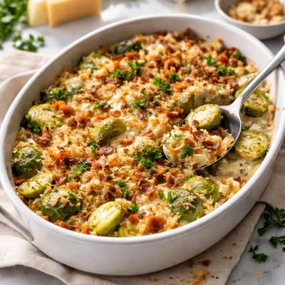 Image of Brussels Sprouts Gratin Food Network Magazine
