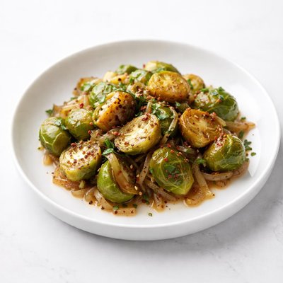 Image of Brussels Sprouts in Onion Butter