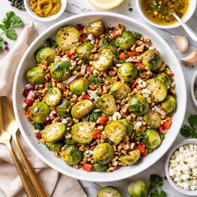 Image of Brussels Sprouts in Vinaigrette