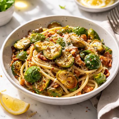 Image of Brussels Sprouts Pasta