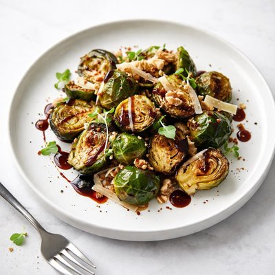 Image of Brussels Sprouts with Balsamic Vinaigrette