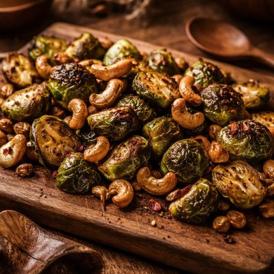 Image of Brussels Sprouts with Cashews
