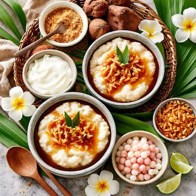 Image of Bubur Sum Sum Indonesian Rice Pudding