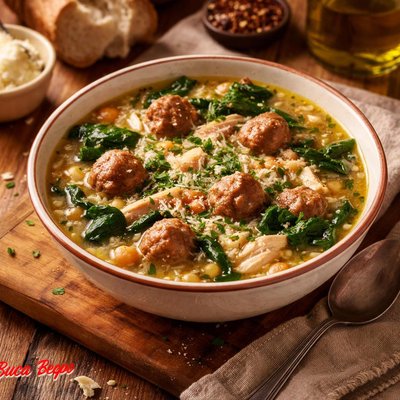 Image of Buca Di Beppo Italian Wedding Soup