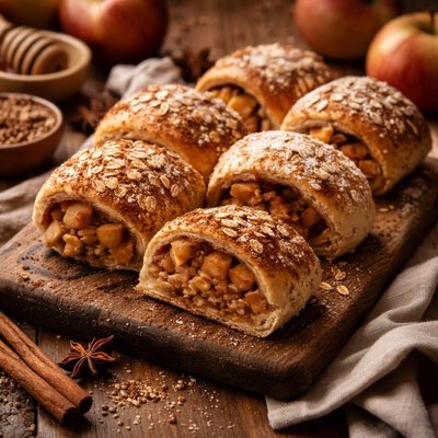 Image of Buckwheat Apple Rolls