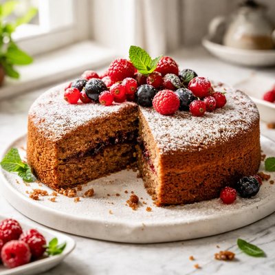 Image of Buckwheat Cake Torta Di Grano Saraceno