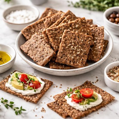 Image of Whole30 Buckwheat Crackers