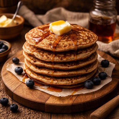 Image of Buckwheat Pancakes Yeast Method