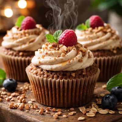 Image of Buckwheat Vegan Cupcakes