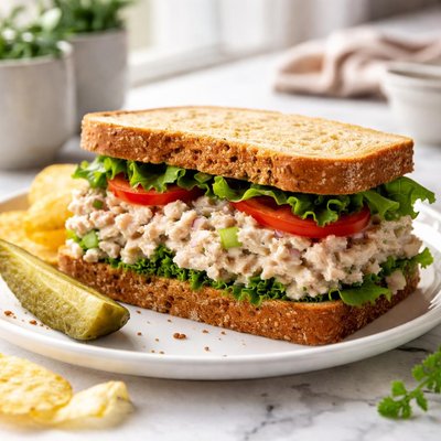 Image of Budgeted Tuna Salad Sandwich