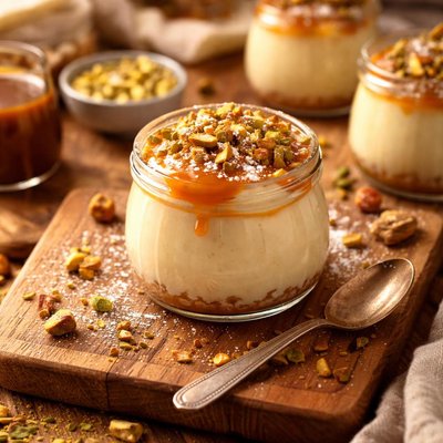 Image of Budino Di Ricotta Cream Cheese Custard