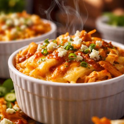 Image of Buffalo Chicken and Noodle Ramekins Rsc
