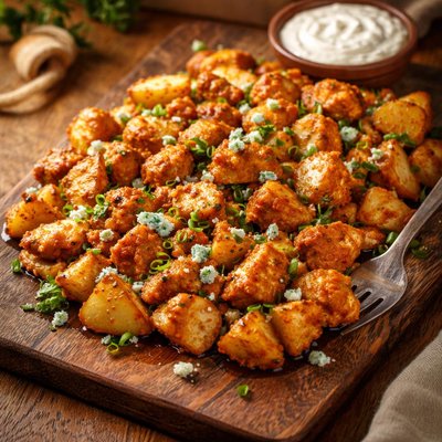 Image of Buffalo Chicken and Potatoes