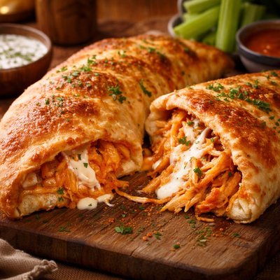 Image of Buffalo Chicken Calzone