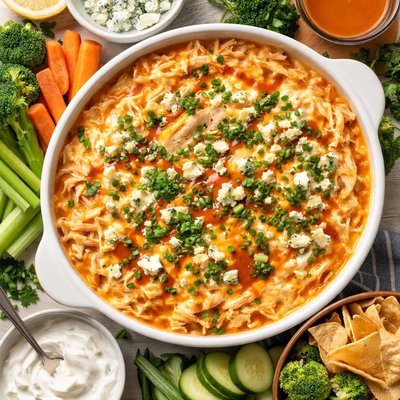 Image of Whole30 Buffalo Chicken Dip