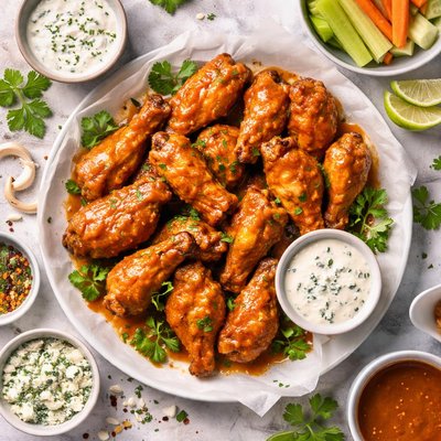 Image of Buffalo Chicken Hot Wings