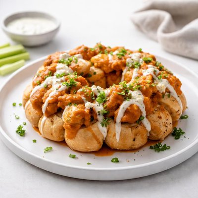 Image of Buffalo Chicken Monkey Bread