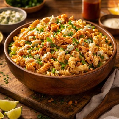 Image of Buffalo Chicken Pasta Salad