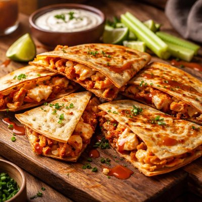 Image of Buffalo Chicken Quesadillas