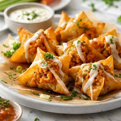 Image of Buffalo Chicken Won Tons