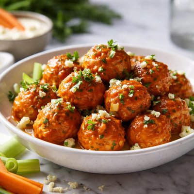 Image of Buffalo Turkey Meatballs