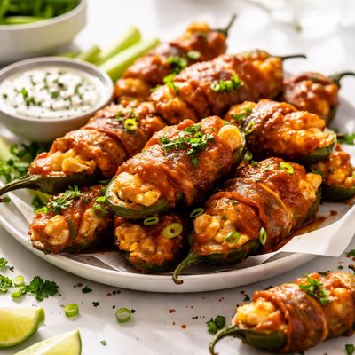 Image of Buffalo Wing Poppers