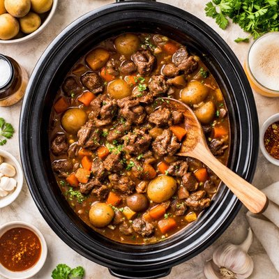 Image of Buffet Beef in Beer Crock Pot