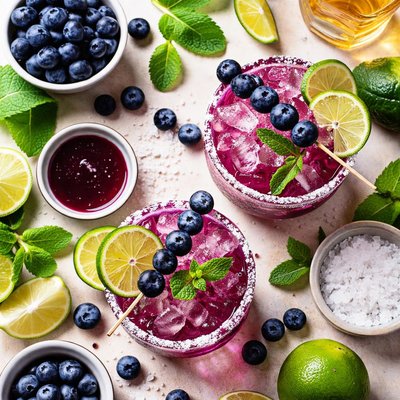 Image of Buffett Blueberry Blaster Margarita