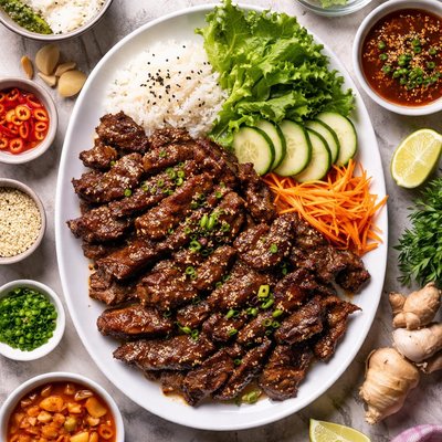 Image of Bulgogi Marinated Grilled Beef