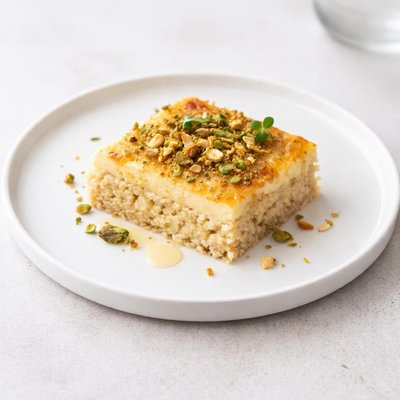Image of Bulgur Custard Bake