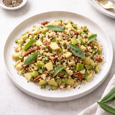 Image of Bulgur Stuffing with Celery Apples and Sage