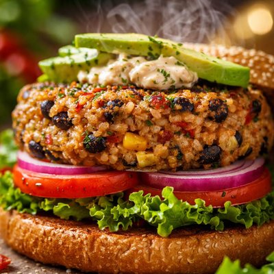 Image of Bulgur Veggie Burger