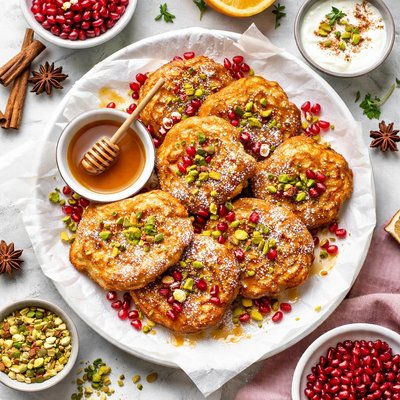 Image of Bumelos De Masa Sephardic Pancakes