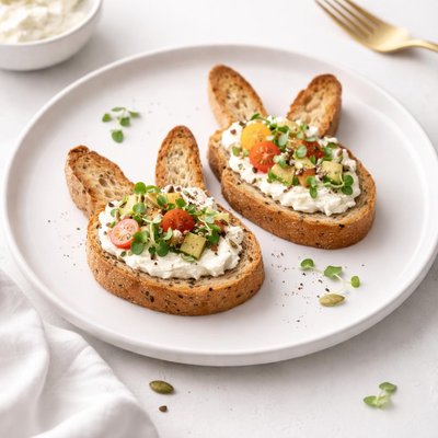 Image of Vegan Bunny Bread