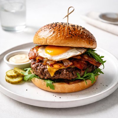 Image of Burger Francois Morningstar Burger Recipe