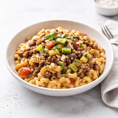 Image of Burger Macaroni