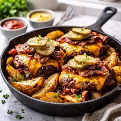 Image of Burger Skillet