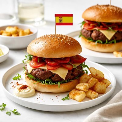 Image of Burgers with a Spanish Flair