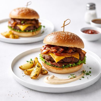 Image of Burgers with a Special Touch