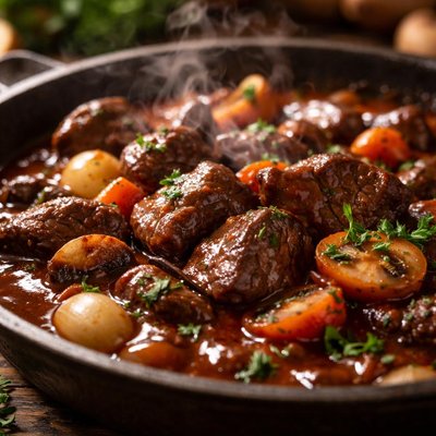 Image of Burgundy Beef a La Bob