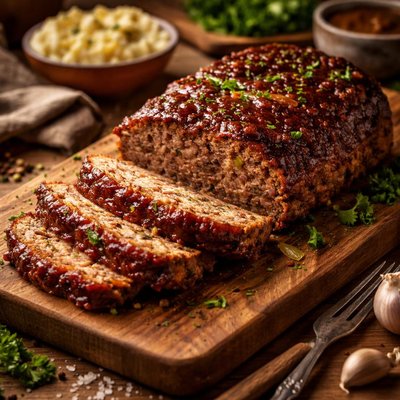 Image of Burgundy Beef Loaf