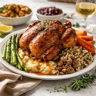 Image of Burgundy Chicken Company Worthy 1 Dish Feast