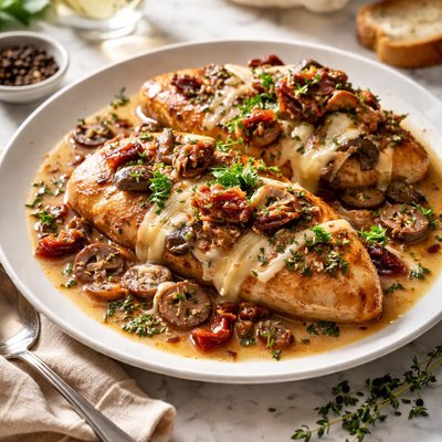 Image of Burgundy Chicken Mozzone