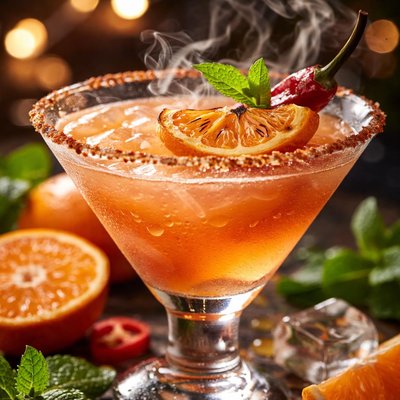 Image of Burning Mandarin Martini