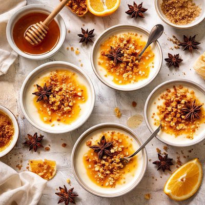 Image of Burnt Honey and Star Anise Creams