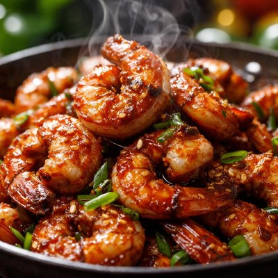 Image of Burnt Sugar Shrimp