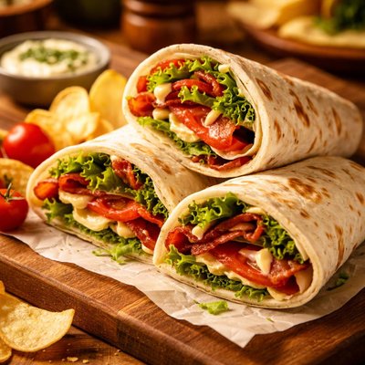 Image of Burrito Blt Sandwiches