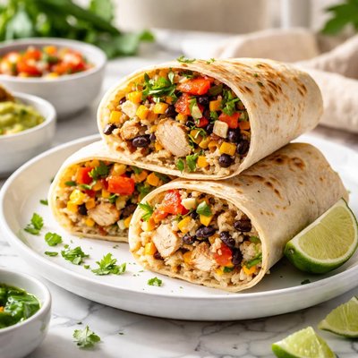 Image of Burritos Simple Plain Easy