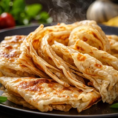 Image of Vegan Buss Up Shut (Paratha Roti)